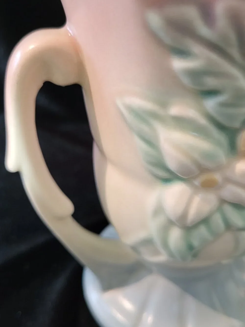 Vintage 1940s Hull Art Pottery Wildflower Vase Double Handled Pastel W-3